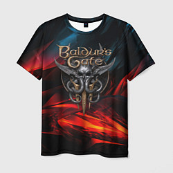 Футболка мужская Baldurs Gate 3 logo, цвет: 3D-принт