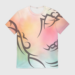 Футболка мужская Трайбл граффити, цвет: 3D-принт