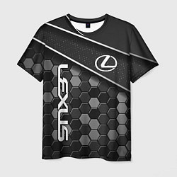 Футболка мужская Lexus - Строгий технологичный, цвет: 3D-принт