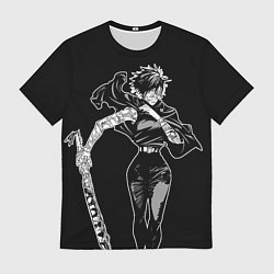 Футболка мужская Зенин Маки - Магическая битва, цвет: 3D-принт