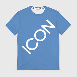 Футболка мужская ICON, цвет: 3D-принт