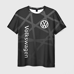 Футболка мужская Volkswagen - classic black, цвет: 3D-принт