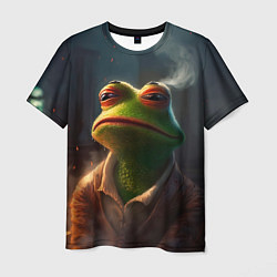 Футболка мужская Frog Pepe, цвет: 3D-принт