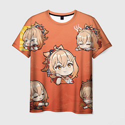 Футболка мужская Chibi Yoimiya Genshin Impact, цвет: 3D-принт