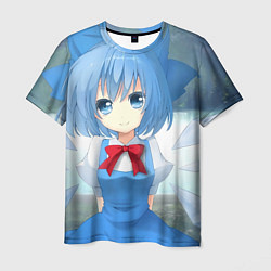 Футболка мужская Touhou Project Cirno Тируно 9, цвет: 3D-принт