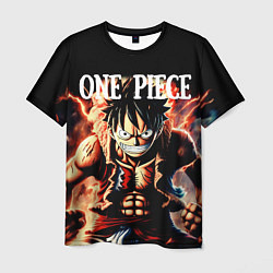Футболка мужская Злой Луффи из One Piece, цвет: 3D-принт
