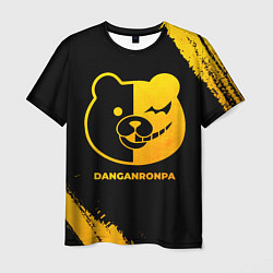 Футболка мужская Danganronpa - gold gradient, цвет: 3D-принт