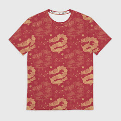 Футболка мужская The chinese dragon pattern, цвет: 3D-принт
