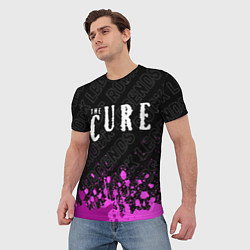 Футболка мужская The Cure rock legends посередине, цвет: 3D-принт — фото 2