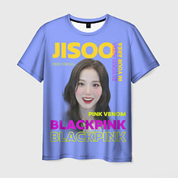 Футболка мужская Jisoo - певица из музыкальной группы Blackpink, цвет: 3D-принт