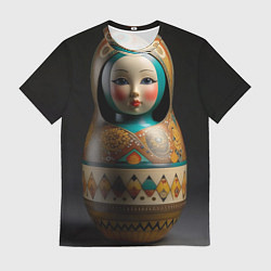 Футболка мужская Матрёшка от ai, цвет: 3D-принт