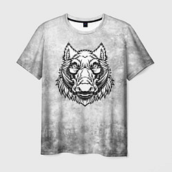 Футболка мужская Texture - дикий кабан, цвет: 3D-принт