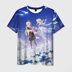 Футболка мужская Genshin Impact Итэр Люмин, цвет: 3D-принт