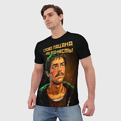 Футболка мужская Слово пацана это его честь в аниме стиле, цвет: 3D-принт — фото 2