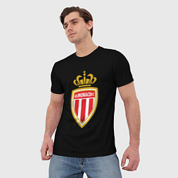 Футболка мужская Monaco fc, цвет: 3D-принт — фото 2