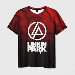 Футболка мужская Linkin park strom честер, цвет: 3D-принт