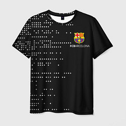 Футболка мужская Футбольный клуб барселона - логотип, цвет: 3D-принт