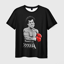 Футболка мужская Rocky Balboa, цвет: 3D-принт