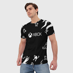 Футболка мужская Ъуъ съука xbox mem, цвет: 3D-принт — фото 2