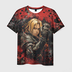 Футболка мужская Edward Elric - Fullmetal Alchemist, цвет: 3D-принт