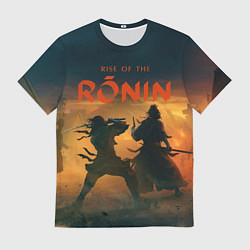Футболка мужская Самураи rise of the ronin, цвет: 3D-принт