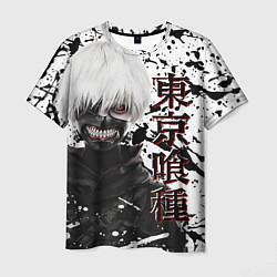 Футболка мужская Kaneki Ken - Токийский Гуль, цвет: 3D-принт