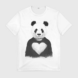 Футболка мужская Love panda, цвет: 3D-принт
