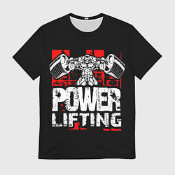 Футболка мужская Пауэрлифтинг монстер, цвет: 3D-принт