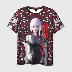Футболка мужская Lucyna Kushinada - Cyberpunk: Edgerunners, цвет: 3D-принт