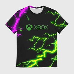 Футболка мужская Xbox storm молнии, цвет: 3D-принт