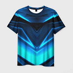 Футболка мужская Geometry stripes неон, цвет: 3D-принт