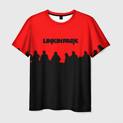 Футболка мужская Linkin park rock team, цвет: 3D-принт