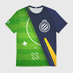Футболка мужская Club Brugge football field, цвет: 3D-принт
