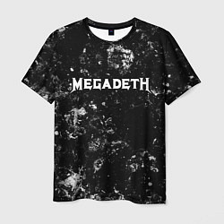Футболка мужская Megadeth black ice, цвет: 3D-принт