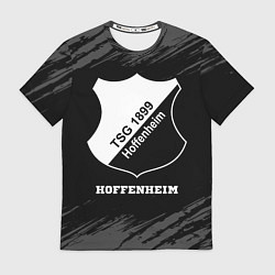 Футболка мужская Hoffenheim sport на темном фоне, цвет: 3D-принт