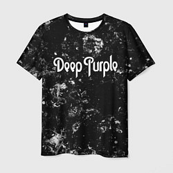 Футболка мужская Deep Purple black ice, цвет: 3D-принт