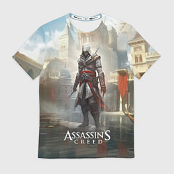 Футболка мужская Assassins creed game poster, цвет: 3D-принт