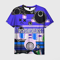 Футболка мужская Psychedelics, цвет: 3D-принт