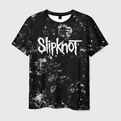 Футболка мужская Slipknot black ice, цвет: 3D-принт
