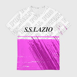 Футболка мужская Lazio pro football посередине, цвет: 3D-принт