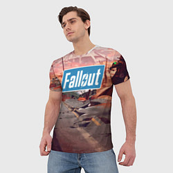 Футболка мужская Fallout 2024, цвет: 3D-принт — фото 2