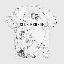 Футболка мужская Club Brugge dirty ice, цвет: 3D-принт