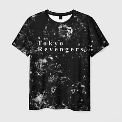 Футболка мужская Tokyo Revengers black ice, цвет: 3D-принт