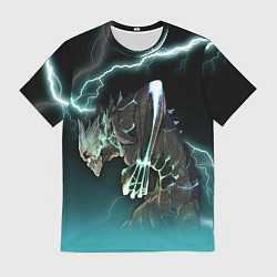 Футболка мужская Кайдзю, цвет: 3D-принт