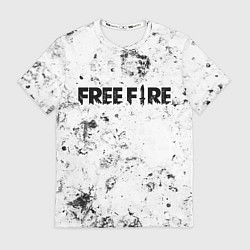Футболка мужская Free Fire dirty ice, цвет: 3D-принт