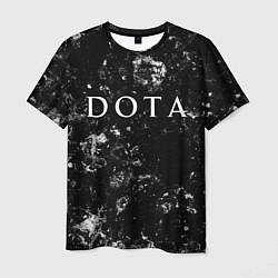 Футболка мужская Dota black ice, цвет: 3D-принт