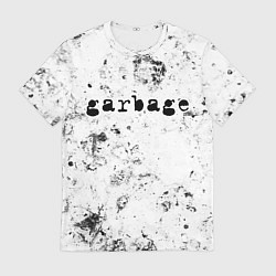 Футболка мужская Garbage dirty ice, цвет: 3D-принт