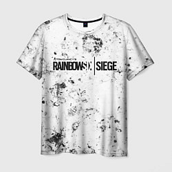 Футболка мужская Rainbow Six dirty ice, цвет: 3D-принт
