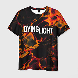 Футболка мужская Dying Light red lava, цвет: 3D-принт