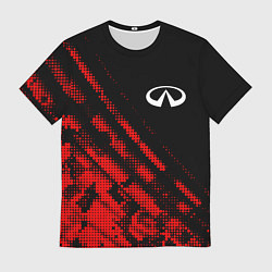 Футболка мужская Infiniti sport grunge, цвет: 3D-принт